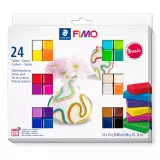 Sada FIMO Soft - Basic 24 barev 25g Sada FIMO Soft - Basic 24 barev 25g