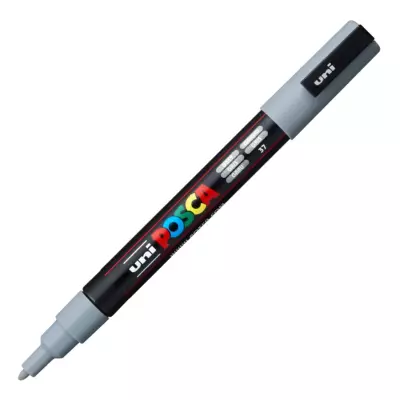 Akrylový fix POSCA - Šedá