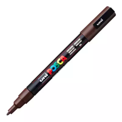 Akrylový fix POSCA - Tmavě hnědá - hrot 0,9 - 1,3 mm