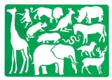 Šablona zvířat - Safari