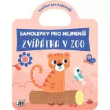 Samolepková knížka pro nejmenší - Zvířátka v zoo