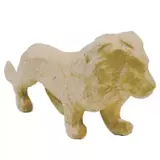 Lev z papírové hmoty
