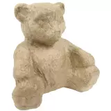 Medvídek z papírové hmoty