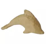 Delfín z papírové hmoty