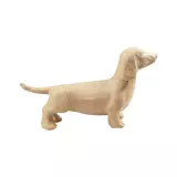 Jezevčík z papírové hmoty