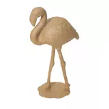 Plameňák z papírové hmoty - velký