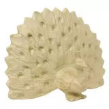 Páv z papírové hmoty - velký