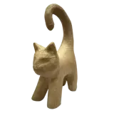 Kočka z papírové hmoty - velký