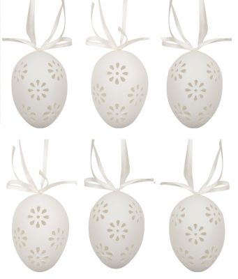 Dekorační vejce prořezávané