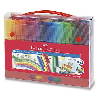 Fixy Connector Faber-Castell 60ks - dárkové balení