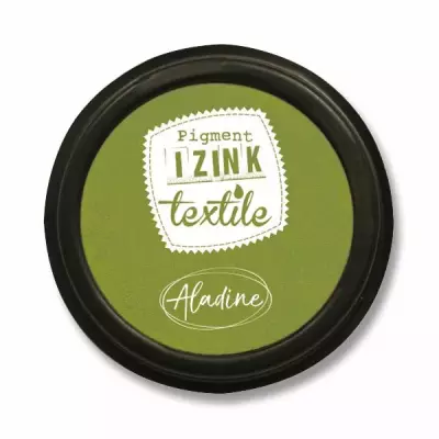 Razítkovací polštářek IZINK na textil - zelená