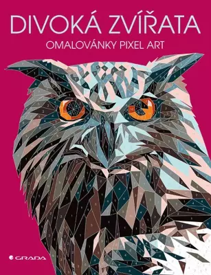 Omalovánky Pixel Art - Divoká zvířata