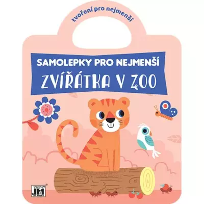 Samolepková knížka pro nejmenší - Zvířátka v zoo