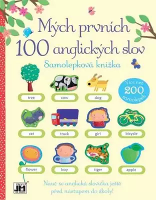 Samolepková knížka - Mých prvních 100 anglických slov