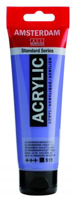 Akryl Amsterdam - fialové odstíny