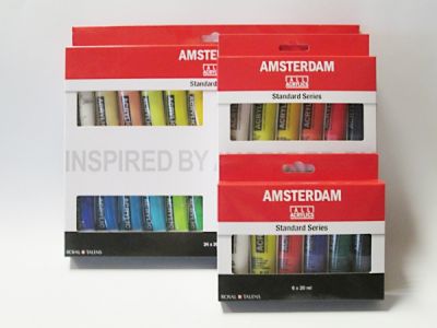Sada akrylových barev Amsterdam