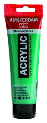 Akryl Amsterdam - tyrkysové a tmavě zelené odstíny