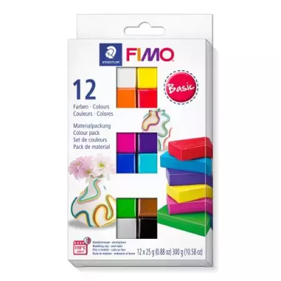 Sada FIMO Soft - Basic 12 barev 25g