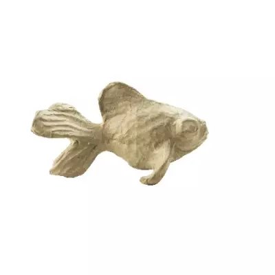 Zlatá rybka z papírové hmoty