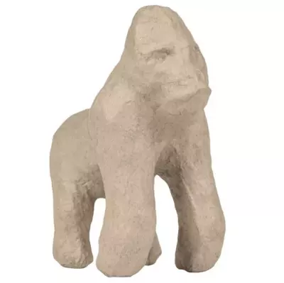 Gorila z papírové hmoty