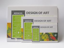 Blok Aquacal, 20 listů, 300g/m2 - Blok Aquacal A3
