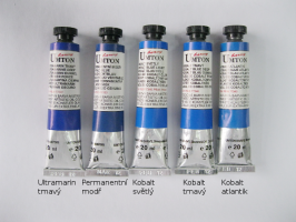 Umton  Mistrovské olejové barvy Umton - středně modré odstíny - 0030 - Permanentní modř 20ml