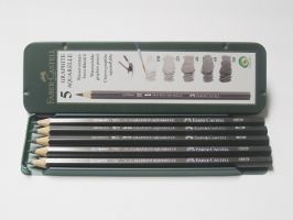 Faber-Castell  Akvarelové tužky Faber-Castel v plechu