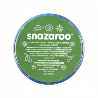 Barva na obličej Snazaroo 18ml - Zeleň travní