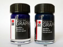 Marabu akvarelová tuš GRAPHIX - 055 - Ultramarín tmavý