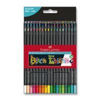 Faber-Castell  Pastelky Faber-Castell Black Edition - Pastelky Black Edition 12ks