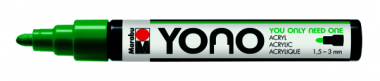 Marabu Creative  YONO Sytě zelená 067 - Kulatý hrot 1,5-3mm