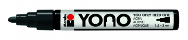 Marabu Creative  YONO Tmavě šedá 079 - Kulatý hrot 1,5-3mm