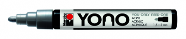 Marabu Creative  YONO Stříbrná 082 - Kulatý hrot 1,5-3mm