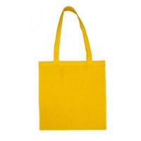 Plátěná taška s dlouhým uchem - Žlutá