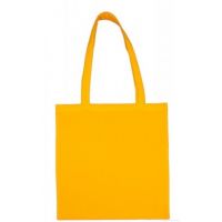 Plátěná taška s dlouhým uchem - Sytě žlutá