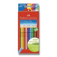 Faber-Castell  Akvarelové pastelky Faber-Castell Colour Grip 2011 - Colour Grip 12ks