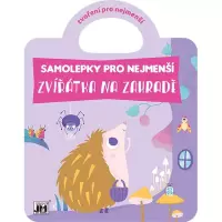 Samolepková knížka pro nejmenší - Zvířátka na zahradě