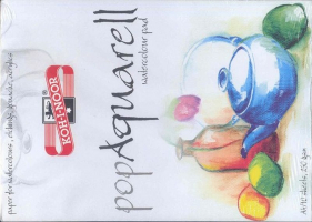 Blok POP AQUARELL, 10 listů, 250g - Blok Aquarell A2