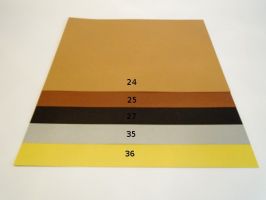 Barevný karton 160gsm - A2 - Černá