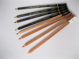 Rudky a uhel ve dřevě - Černá rudka 2