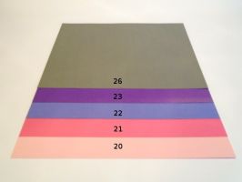 Barevný karton 160gsm - A4 - Světle růžová