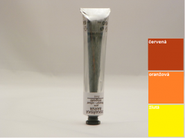 Barva pro tisk - oranžové odstíny60ml - Žlutá