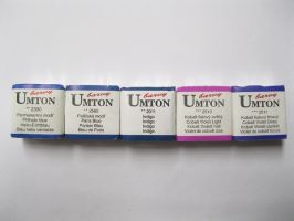 Umton  Akvarelové barvy Umton - modré odstíny - 2011 - Indigo 2,6ml