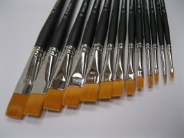 Štětec umělecký Milan - plochý - Štětec č.2