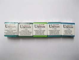 Umton  Akvarelové barvy Umton - zelenomodré odstíny - 2780 - Chromoxid tupý 2,6ml