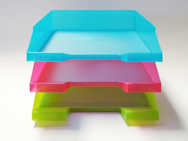 Odkládací box transparentní - Odkládací box - zelený