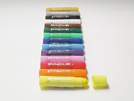 Tuhé tempery - jednotlivé - Modrá