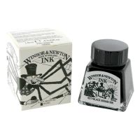 Umělecká tuš Winsor&Newton - Černá - Černá 14ml