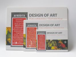 Blok Afrodita, 20 listů, 300g/m2 - Blok Afrodita A3
