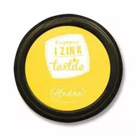 Razítkovací polštářek IZINK na textil - Žlutá